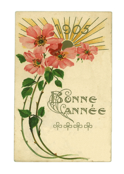 Une bonne ann&eacute;e en 1905